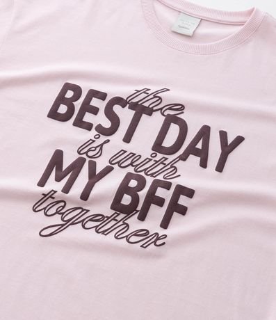 Remera Infantil con Lettering My Bff - Talle 5 a 14 años 5