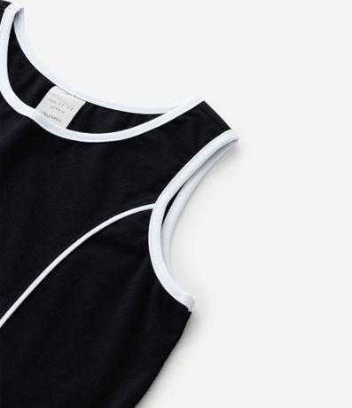 Musculosa Infantil con Detalles Contrastantes - Talle 5 a 14 años 4