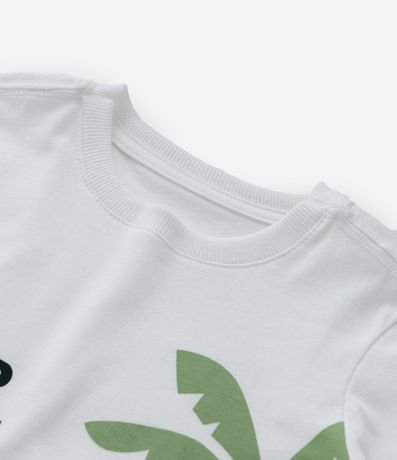 Remera Infantil con Estampa Texturizada Dino - Talle 1 a 6 años 5