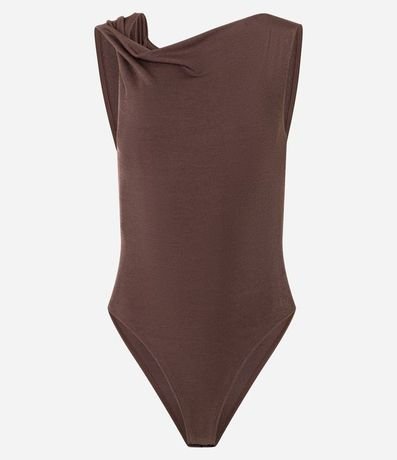Body con Escote Canoa y Bretel Ancho 4