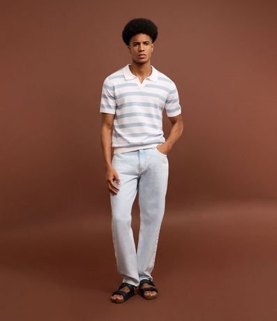 Pantalón Slim en Jeans con Bolsillos y Etiqueta Aplicada 5