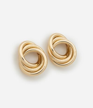 Caravana Botón con Nudo Triple 1