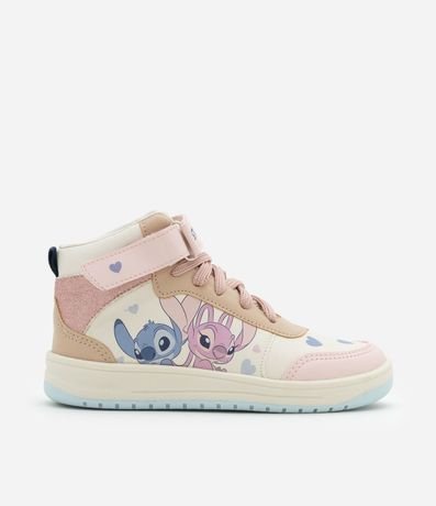 Championes Abotinado Infantil con Estampa Stitch y Angel - Talle 28 o 34 6