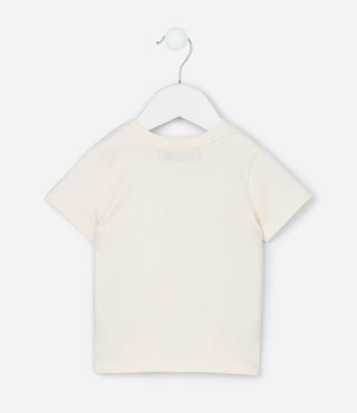 Blusa Infantil Acanalada con Bordado Corazón - Talle 1 a 6 años 2