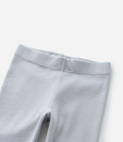 Pantalón Legging Infantil Acanalada con Costura Frufru - Talle 1 a 6 años 5