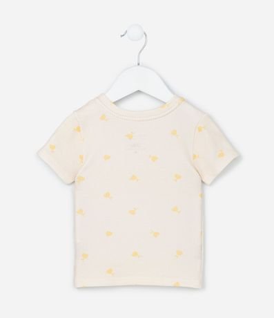 Blusa Acanalada con Estampa de Tulipanes - Talle 1 A 5 años 2