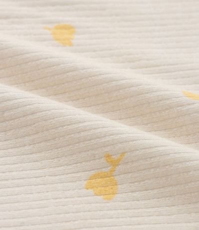 Blusa Acanalada con Estampa de Tulipanes - Talle 1 A 5 años 3