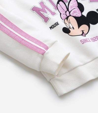 Conjunto Infantil con Bordado Lentejuela y Estampa Minnie - Talle 1 a 6 años 9