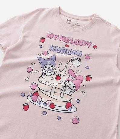 Remera Infantil con Estampa My Melody y Kuromi - Talle 5 a 14 años 6