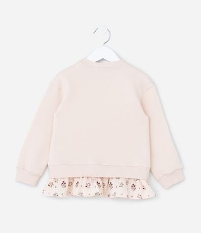 Saco Infantil con Bordado y Bajo con Volado - Talle 1 a 6 años 2