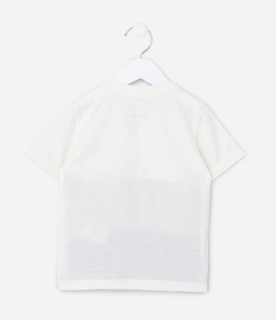 Remera Texturizada Infantil con Blocos de Cores y Bordado - Talle 1 a 6 años 2