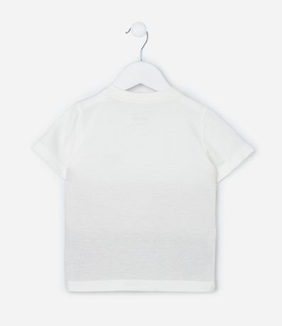 Remera Texturizada Infantil con Blocos de Cores y Bordado - Talle 1 a 6 años 2