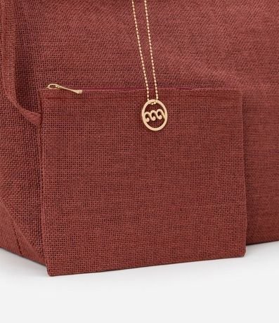 Bolsa de Playa Grande con Breteles Finos y Necesaire 6