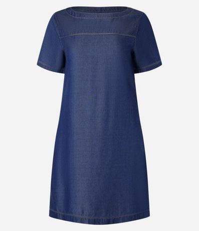 Vestido Corto en Liocel con Recortes 5