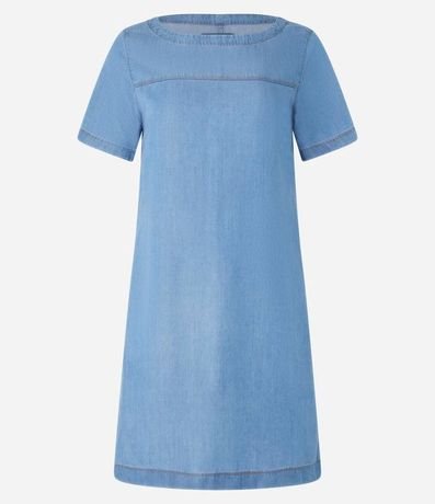 Vestido Corto en Liocel con Recortes 5