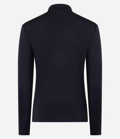 Blusa con Cuello Alto y Fruncidos Delanteros 6