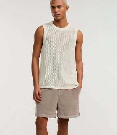 Bermuda Runner en Terciopelo Coctel con Bolsillos 4