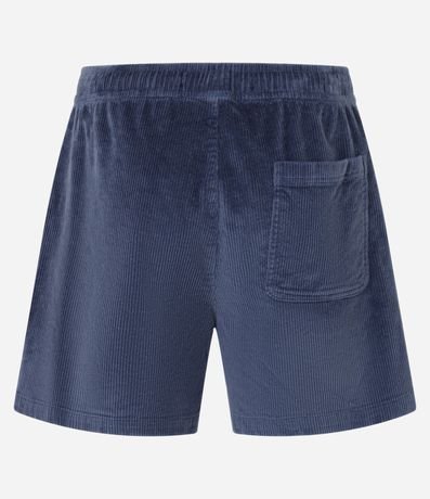 Bermuda Runner en Terciopelo Coctel con Bolsillos 7