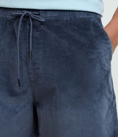 Bermuda Runner en Terciopelo Coctel con Bolsillos 3