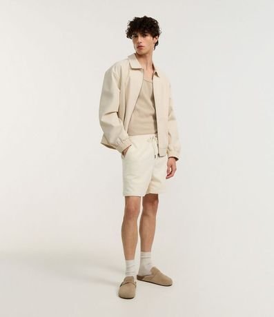 Bermuda Runner en Terciopelo Coctel con Bolsillos