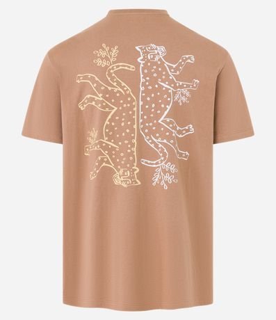 Remera Comfort en Algodón con Estampa de Animales 2