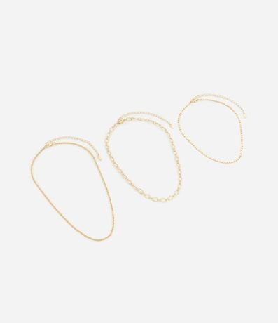 Collar Capas con Cadenas Diversas 2