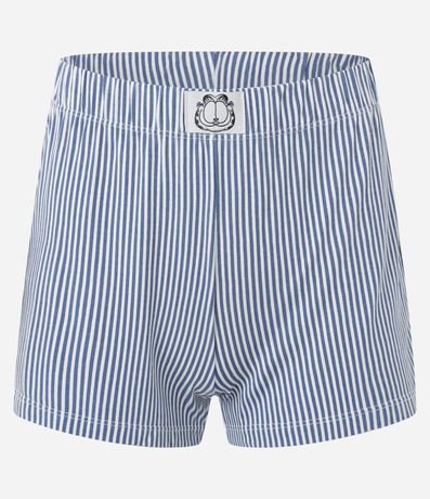 Pijama Short Doll en Viscosa con Estampa Garfield y Rayas 6