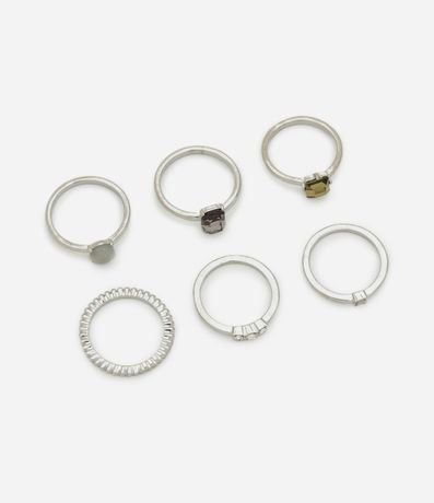 Kit 06 Anillos Diversos 2