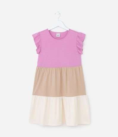 Vestido Marias Infantil con Volados - Talle 5 a 14 años 1