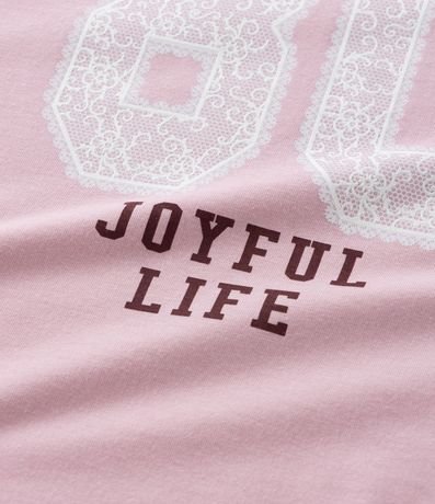 Remera Corta Infantil con Lettering New York - Talle 5 a 14 años 4