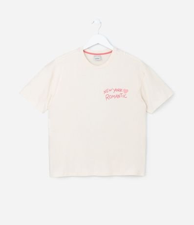 Blusa Infantil Oversized con Estampa New York - Talle 5 a 14 años