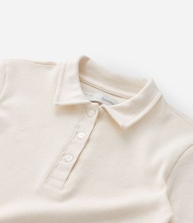 Remera Infantil en Rib con Cuello Polo - Talle 5 a 14 años 6