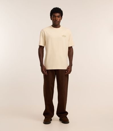 Remera Relaxed en Algodón con Estampa de Caballo "Oops my boots" 2