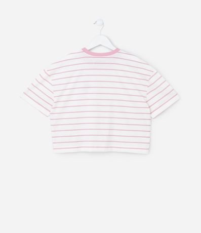 Blusa Boxy Infantil con Bordado de Cereza - Talle 5 A 14 años 3