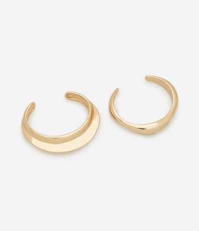 Kit 02 Braceletes Rígidos Abiertos 2