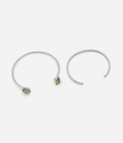 Kit 02 Braceletes Rígidos con Abertura 2