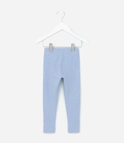 Pantalón Legging Infantil en Cotton con Purpurina - Talle 1 a 5 años 3