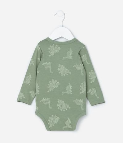 Body Infantil con Estampa Dinosaurios - Talle RN a 18 meses 3