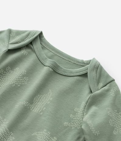 Body Infantil con Estampa Dinosaurios - Talle RN a 18 meses 7