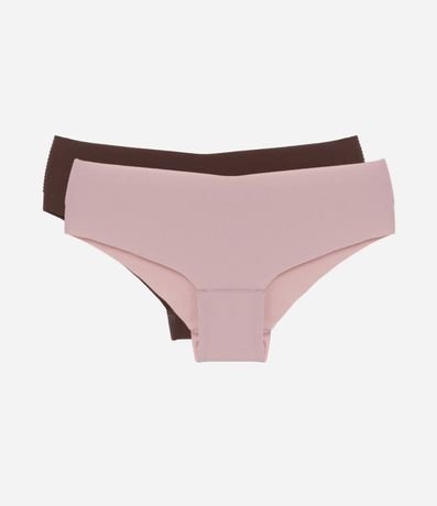 Kit 02 Bombachas Boyshort en Microfibra