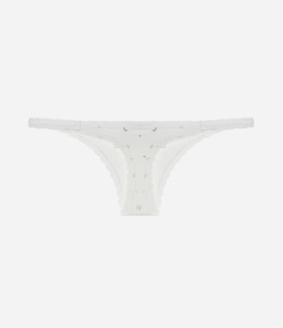 Bombacha Colaless Hilo Seamless Texturizada con Estampa Floral 6