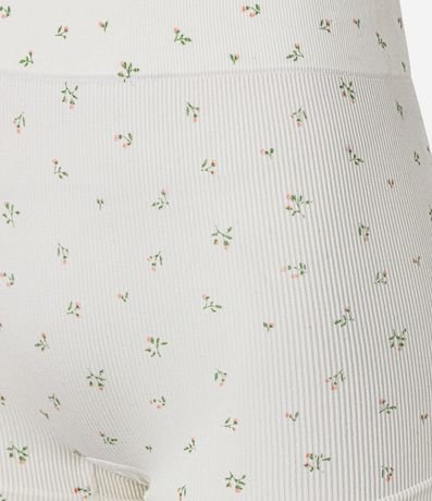 Bombacha Boyshort Seamless Texturizada con Estampa Floral 7