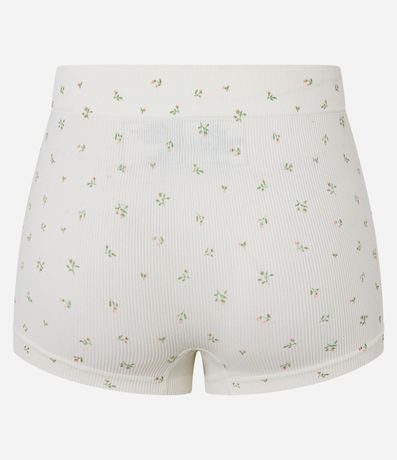 Bombacha Boyshort Seamless Texturizada con Estampa Floral 8