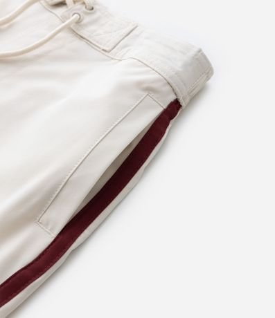 Bermuda Infantil en Poliamida con Raya Lateral - Talle 5 a 14 años 5