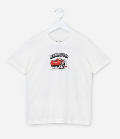 Remera Infantil con Estampa Cars - Talle 3 a 10 años