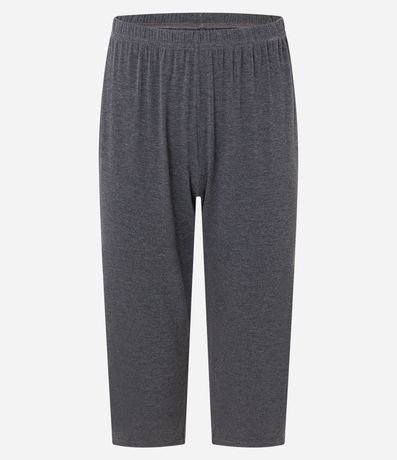 Pijama Americano Capri en Viscosa con Detalle Contrastante 7