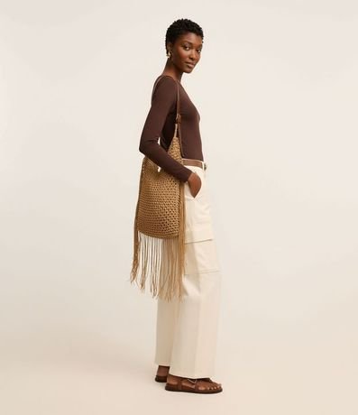 Blusa en Algodón con Cuello Redondo 4