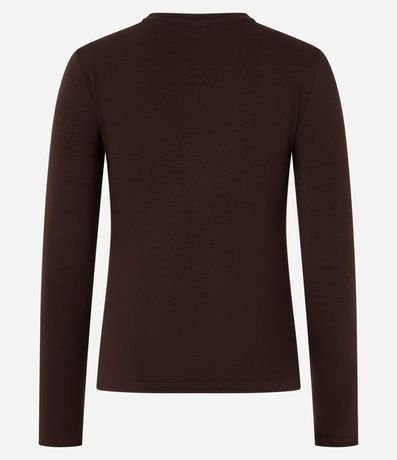 Blusa en Algodón con Cuello Redondo 6