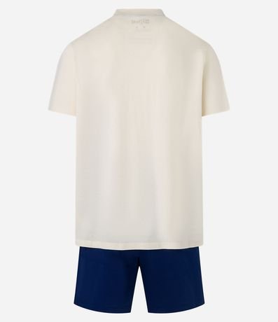 Pijama Corto en Algodón con Estampa de Stitch 5