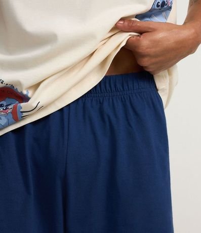 Pijama Corto en Algodón con Estampa de Stitch 2